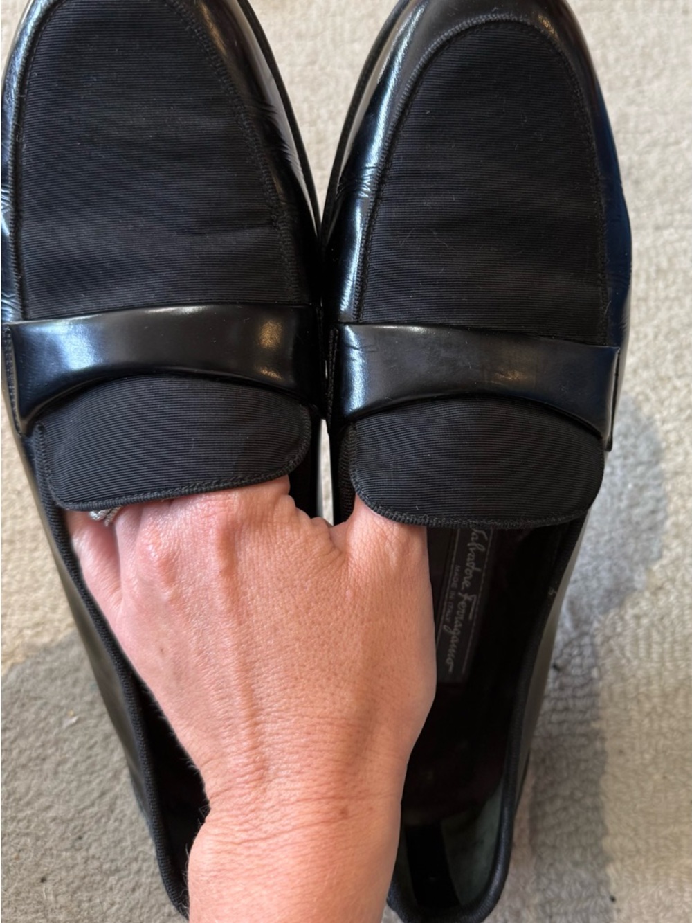 Salvatore Ferragamo Antoane men's formal loafers sz 10.5